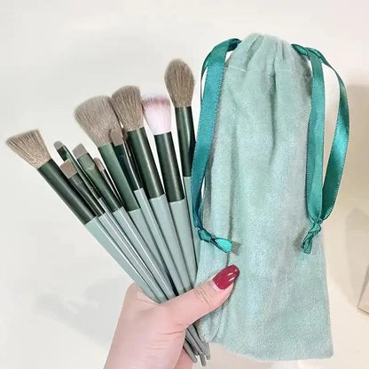 Makeup Brushes Set with Mirror💞 - AA Products