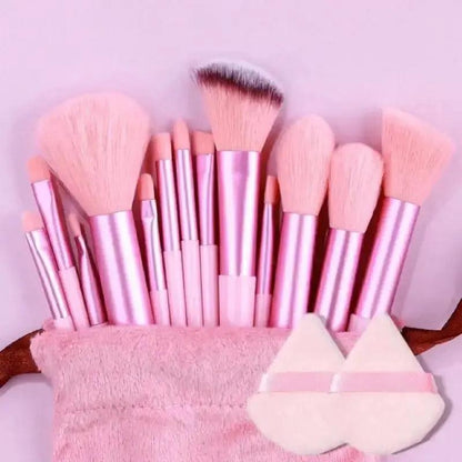 Makeup Brushes Set with Mirror💞 - AA Products