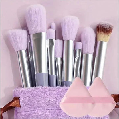 Makeup Brushes Set with Mirror💞 - AA Products