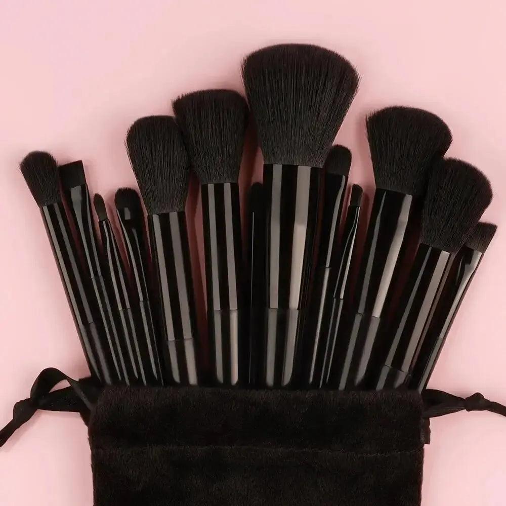 Makeup Brushes Set with Mirror💞 - AA Products