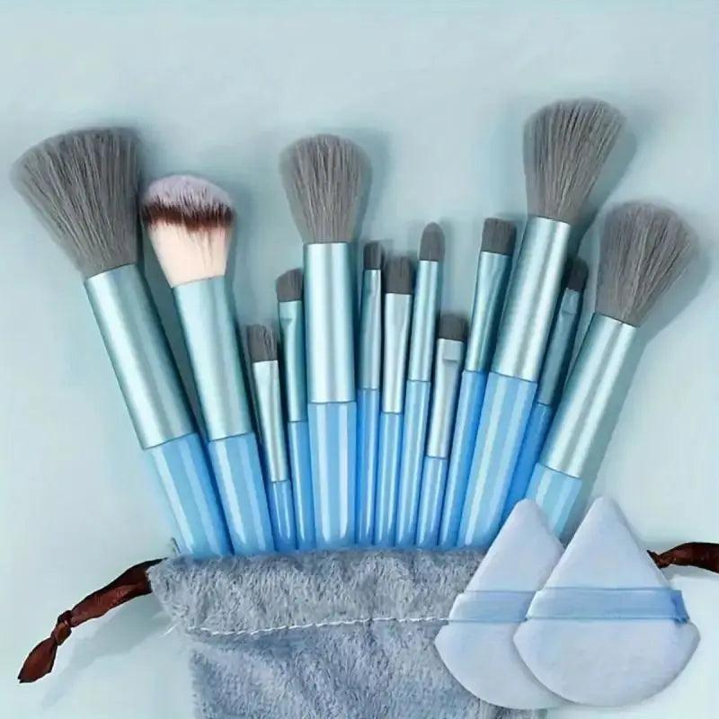 Makeup Brushes Set with Mirror💞 - AA Products